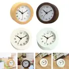 Wooden Alarm Clock Analog Clock Creative No Noise Snooze Function Desk Clock
