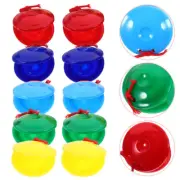 12 Pcs Preschool Baby Kids Musical Instruments Hand Percussion Castanets