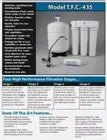 Microline Reverse Osmosis System Drinking System Model TFC 435 New Great Price