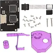 Optical Drive Simulation Board Kit V5.15b - Board with Remote Card Mount Kit for SEGA Dreamcast VA1 - Optical Drive Simulation Board Card for SEGA Dreamcast DC Game Machine (Purple)