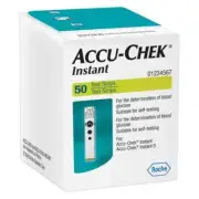 Accu-Chek Instant 50 Test Strips Blood Glucose Testing Instant S Accuchek