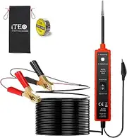 ITEQ Power Circuit Probe Tester, 6V-24V DC Test Light, Automotive Short Circuit Located and Component Activated, 12V Auto Electrical Tester, Polarity Identify with LED Light, Overload Protection