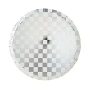 Jollity & Co Checkered Dinner Plates in Dazzling Diamond at Nordstrom One Size
