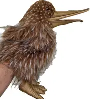 Hansa Kiwi Bird Hand Puppet Plush Soft Toy
