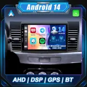 For Mitsubishi Lancer 2006-2016 Car Stereo Radio GPS Android 14 Head Unit 10.1''