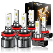 For 2007-2018 Nissan Altima LED Headlight Hi-Lo + Fog light bulbs Conversion Kit (for: Nissan)
