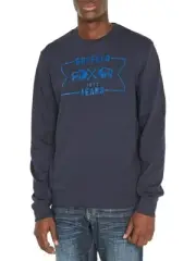 Buffalo David Bitton Men's Facory Logo Pullover Sweatshirt Midnight Blue S