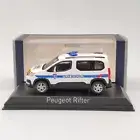 1/43 Norev Peugeot Rifter Police Municipale 2019 Diecast Models Car Collection