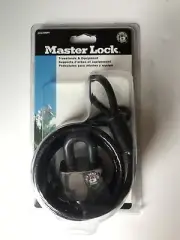Master Lock 1317DSPT Cable Lock with Padlock, 6-Foot Pack of 4