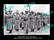 OLD 8x6 HISTORIC PHOTO OF BRITISH WWI WOMENS WAR EFFORT FIRE BRIGADE TEAM 1916