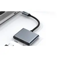 在飛比找蝦皮購物優惠-type-C 轉 HDMI VGA 帶音源 轉換器 2合1 