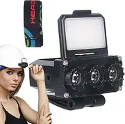 LED Headlamp - Headlights for Head,Powerful Lightweight Headlight with Motion Sensor, 5 Modes Adjustable Hat Clip Design for Camping Hiking Fishing Hunting Travel