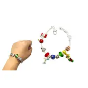 Christmas Advent Calendar Bracelets DIY Charms Set for Christmas Jewelry Making