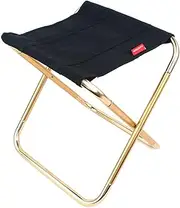 Outdoor folding chair, aluminum alloy fishing chair, barbecue stool, folding stool, portable train stool, camping saddle