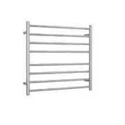 Thermogroup Straight Round 750x700x122mm (Heated) 8 Bars Polished Stainless Steel SR33M