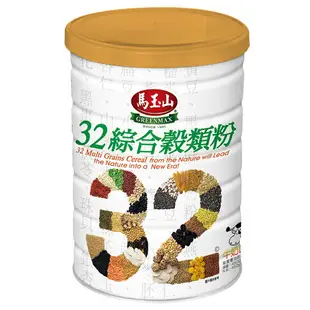 【馬玉山】32綜合穀類粉(牛奶口味)450g 冷泡/沖泡/穀粉/無添加蔗糖/高纖高鈣/奶素食