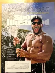 (NEW) Sports Illustrated Magazine April 2022 Aaron Donald Football Heaven