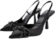 [ZIRIA] Office Shoes Women Heels Women Pumps Glitter Heels Stiletto High Heels Spring Summer
