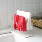 Countertop Dishcloth Drying Rack Hand Towel Stand Rack for Kitchen Bathroom