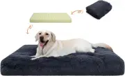 Orthopedic Dog Beds Medium/Large Sized Dog Washable Removable Cover, Plush Dog B