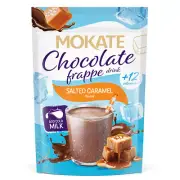 MOKATE FRAPPE COLD CHOCOLATE DRINK - SALTED CARAMEL - 104G - 12 VITAMINS