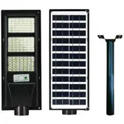 480W Solar Street LED Light Radar Sensor Remote Outdoor Garden Yard Flood