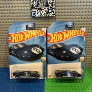 Hot Wheels 2 Car Lot Short Card 2024 G Case Ford GT40 Blue