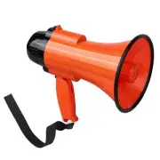 30 Watt Power Portable Megaphone Bullhorn Speaker Voice, Siren/Alarm and 240S