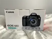 Canon EOS 60D EF-S18-135mm f/3.5-5.6 IS USM Lens Kit Brand New In Box