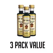 Top Shelf Still Spirits Spice Rum Essence Flavouring Spirit - 3 Pack Value