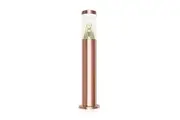 PORTUS Garden Bollard Light 6W Round Copper 3000K IP67 H500mm Anti-Glare 620LM