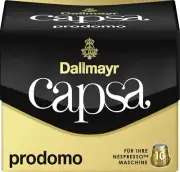 Dallmayr Capsa Prodomo 10 Capsules for Their nespresso Machine 56g