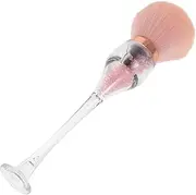 Baluue Multifunctional Nail Dusting Brush Soft Bristle Brush for Cleaning Bottle Cleaner Long Handle Beauty Tool