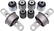 8PCS Compatible For Upper Lower Control Arm Bushing Kit Compatible For Jeep Cherokee KL 2013-2018 Compatible For CHRYSLER 200 68155227AE 5090099AC 68207620AA