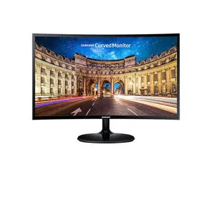 SAMSUNG 三星 C24F390FHE 曲面 顯示器 24吋 VA 低藍光 不閃屏 1800R 易飛電腦