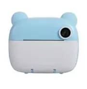 Kids Mini Instant Print Camera with 3 Rolls Print Paper Thermal Printer Portable