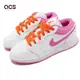 Nike 休閒鞋 Air Jordan 1 Low GS 大童 女鞋 白 粉紅 水蜜桃 1代 AJ1 喬丹 DR9498-168