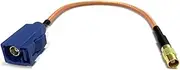 ROBAUN 1PC C Male Female to MCX Jack Plug Straight Pigtail Cable Adapter RG316 15cm 6inch/30cm/50cm(Type3,30cm)