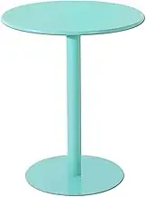 Outdoor Height Bistro Table, Round Patio Bar Table Metal Dining Table Pub Table Coffee Drink Table, Counter Table for Cocktail Indoor Sofa Side Table
