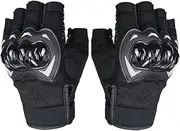 [Byeaon] Motorcycle Riding Gloves - Breathable Touch Screen Gloves - Hot Weather Accessories, Ergonomic Cycling Mittens for Climbing, Survival