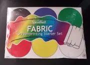 Speedball Fabric Screen Printing Ink Starter Set- 6ct, 4 oz Jars NEW