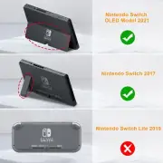 Case for Nintendo Switch OLED Model 2021/Switch 2017 - Slim Fit S Slim Carrying
