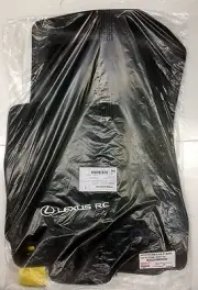 LEXUS OEM FACTORY CARPET FLOOR MAT SET 2016-2017 RC300 RC350 AWD BLACK (for: Lexus)