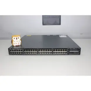 Cisco WS-C3650-48PQ-L 48-Port 1G PoE + 4x10GE LAN Switch