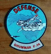 DEFENSE TOMCAT GRUMMAN F-14 US NAVY Military Patch