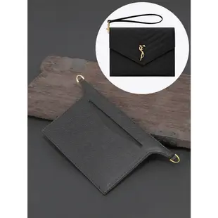 適用聖羅蘭手拿包改造斜背包帶鏈條ysl長款包包肩帶錢包內膽配件