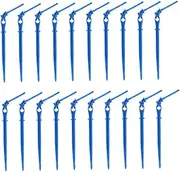 KONTONTY 50Pcs Drip Emitters for Drip Irrigation System Durable Pe Water Drips for Potted Plants Water Flow for Garden and Agricultural Irrigation Setup