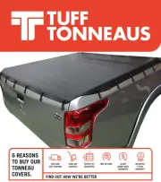 Bunji Ute Tonneau Cover for Mitsubishi Triton MQ/MR Dual Cab July 15 to Feb 2024 (for: Mitsubishi)
