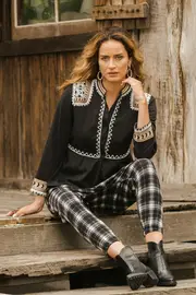 You Have My Attention Jacket--BOHO-915