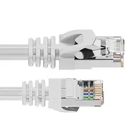 Cat 6 Ethernet Cable 10ft | High-Speed 10Gbps Shielded Network Cord | Heavy-Duty LAN Cable for Router, Modem, PC, Printer and gamiing